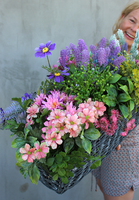 ekskluzywny kosz ogrodowy Monika, wys.44xdł.70cm 