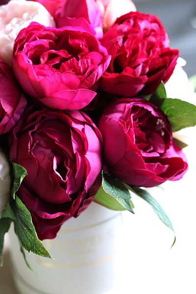 kompozycja kwiatowa / bukiet Flowerbox Terranola, wys.32cm