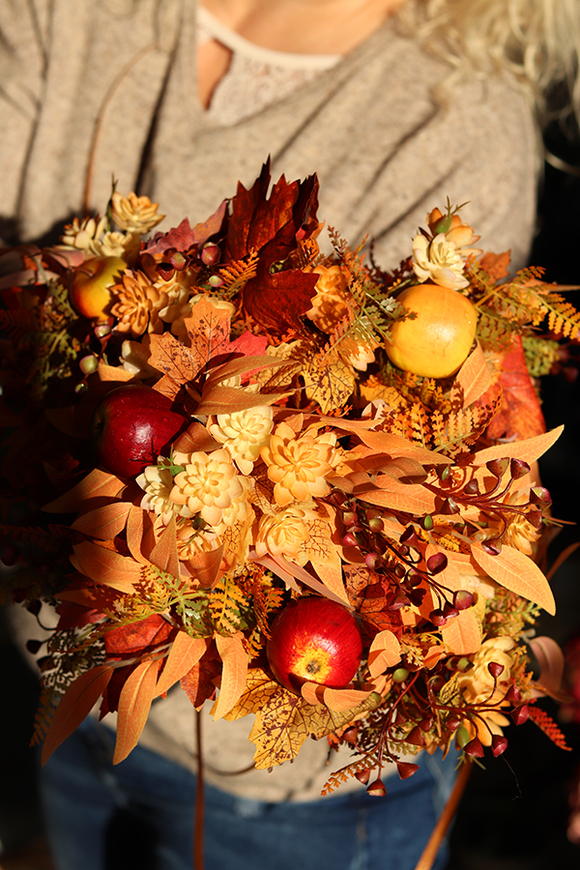 jesienny wianek na głowę, Pani Jesień 3, rozmiar uniwersalny