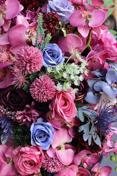 dekoracja wiązanka nagrobna Orchidea Benalo, dł.88cm  