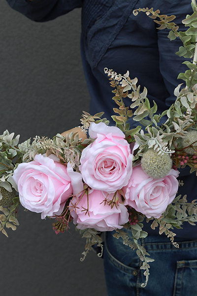 Subtelle, wianek na drzwi na obręczy, śr.50cm