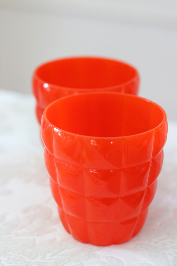 szklanka plastikowa Design Red wys.9.4cm