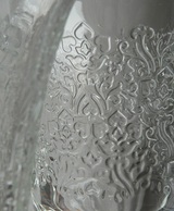 6 białych kielichów / szklanek Amboise La Rochere 12.2cm