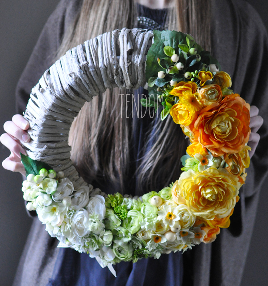 Emanuela wianek na drzwi, śr.35cm