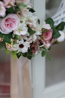 Abella, subtelny wianek na drzwi, śr.30cm  