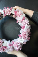 walentynkowy wianek Romantyczny, śr.30cm