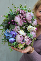 bardzo ładny wianek Relia 2, śr.27cm 