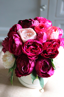 kompozycja kwiatowa / bukiet Flowerbox Terranola, wys.32cm