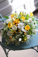 Amira Extra, dekoracja kwiatowa na stół Wielkanocny, wys.28cm  