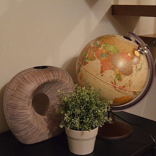 Marco Polo globus podświetlany z lupą, kula 30cm Nova Rico