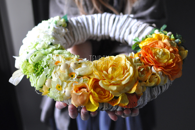 Emanuela wianek na drzwi, śr.35cm