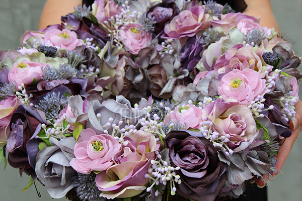 Pastelowa Nostalgia New, elegancki wianek, śr.41cm