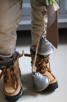 dekoracja zimowa / wianek Narciarski Szyk Leona, śr.32cm