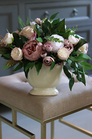 Vera Big, wytworna kompozycja w kremowej misie, wys.30cm