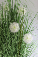 Dandelion, sztuczna trawa we wkładzie do donicy, wys.130cm 