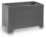 Fiberglass donica Rectangle Feet Grey wym.55x100x45cm 