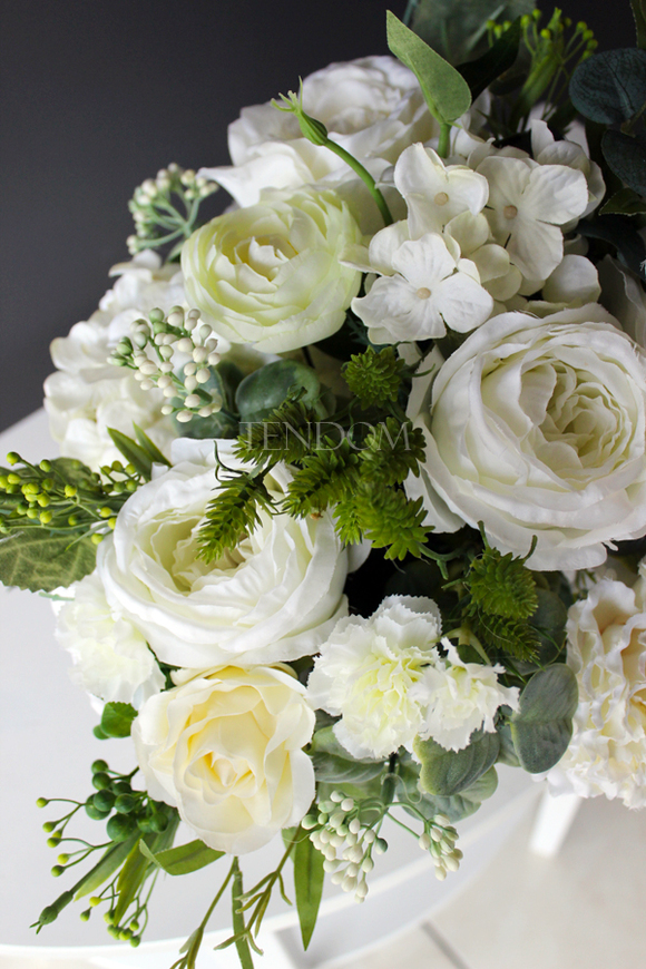 elegancka kompozycja kwiatowa, Polly, wys.35cm