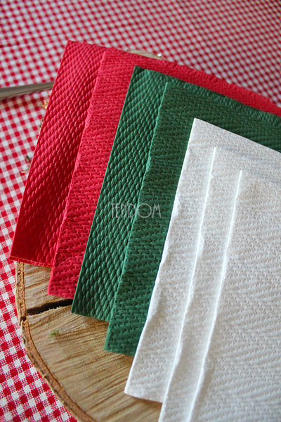 serwetki papierowe białe, Urokliwe Święta, 33x33cm, 16szt.