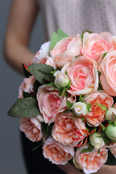 Telomena, box / bukiet / kompozycja kwiatowa, wys.23cm