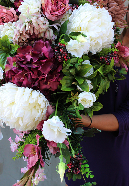 Bellona 2, duża wiązanka nagrobna, dł.110cm 
