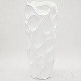Sorbello, nowoczesny biały wazon, wys.90cm 