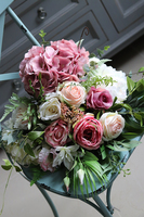 Jeronia, bogata kompozycja / bukiet nagrobny, dł.50cm 