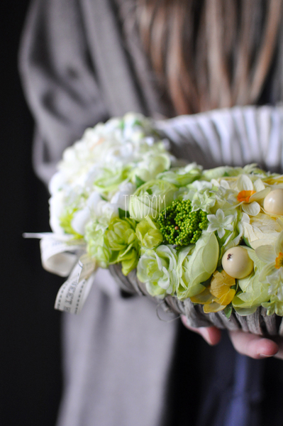 Emanuela wianek na drzwi, śr.35cm