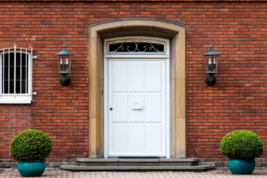 Viet, okrągła donica w kolorze morskim, wym.28x16cm