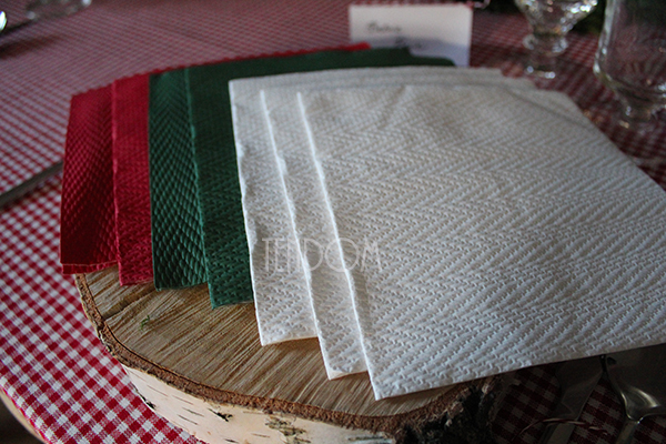 serwetki papierowe białe, Urokliwe Święta, 33x33cm, 16szt.