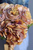 piaskowy bukiet róż i hortensji, Rosallia Sand, dł.52cm