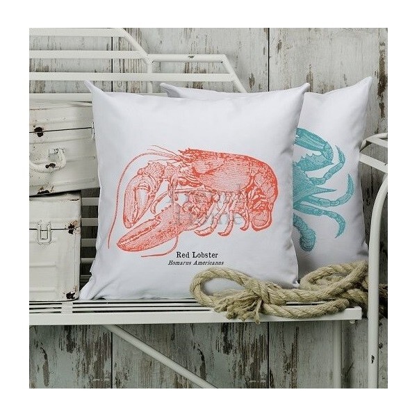poszewka dekoracyjna Red Lobster, wym.43x43cm