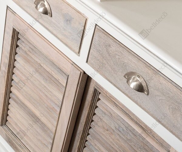 Bristol regał White wym.90x40x220cm