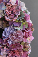 Bellinda, bardzo bogaty wianek na drzwi, śr.50cm 