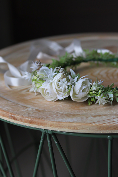 Alissa komunijny wianek na głowę, rozmiar uniwersalny