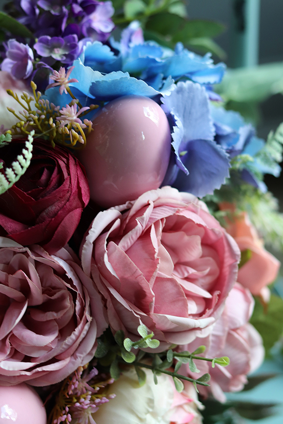 Helona, wielkanocny bukiet/kompozycja nagrobna, wys.38cm 