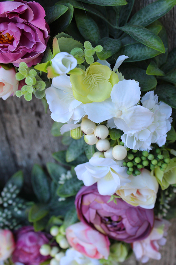 dekoracyjny wianek wiosenny Landassa, śr.40cm