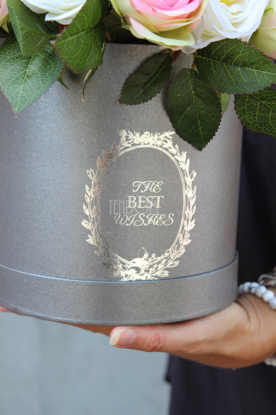 flowerbox / kompozycja Luna, wys.28cm