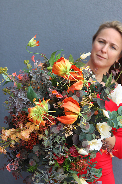 Autumn, efektowna kompozycja, wym.58x56cm