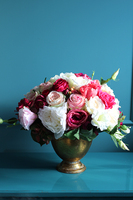 Milenia, ekskluzywna kompozycja w złotym pucharze, wys.38cm