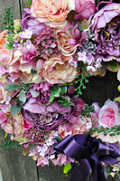 dekoracyjny, bardzo duży wianek na drzwi Silviana, śr. 50cm