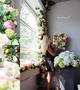 Maria Antonina girlanda dwustronna, dł.100cm 