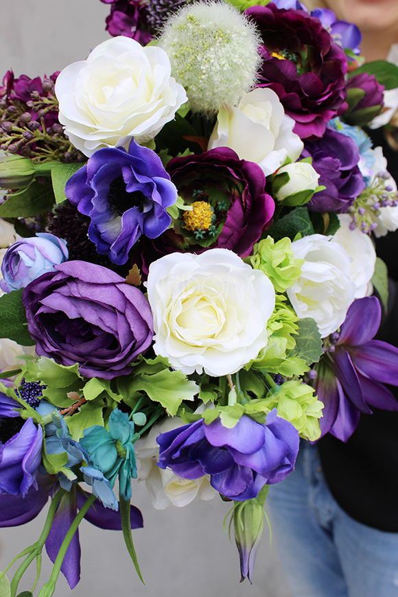 Lambert Exclusive kompozycja kwiatowa / bukiet wys.22cm, szer.67cm 