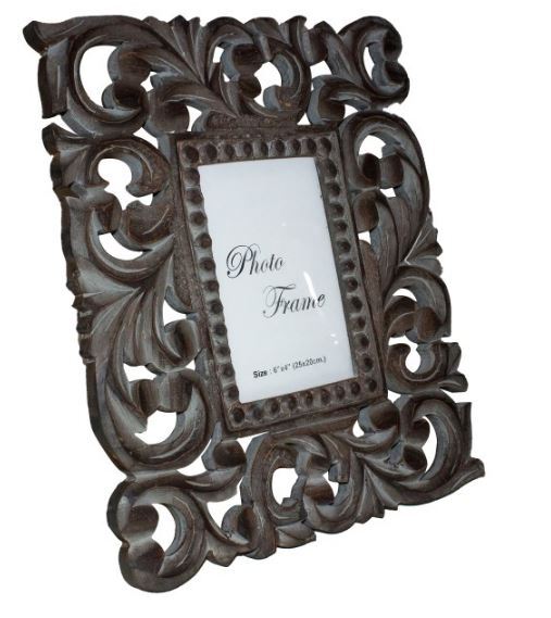 ramka na zdjęcie z drewna mangowego Orient 10x15cm