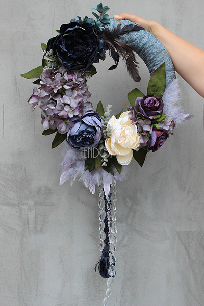 ekskluzywny wieniec / wianek Tendom Premium Adelajda, śr.39cm