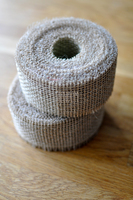 wstążka / taśma jutowa Natural Christmas