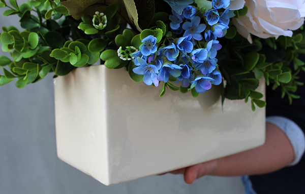 Alabama, jednostronna kompozycja kwiatowa / bukiet, wys.46cm