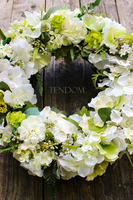 Passana piękny wianek na drzwi, śr.38cm 