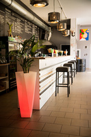 Rossa donica podświetlana 16kolorów + pilot 45x90cm