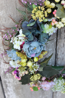 delikatny wianek na drzwi Tereska, śr.39cm