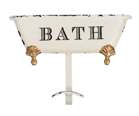 Retro wieszak Bath 21x5x15.5cm